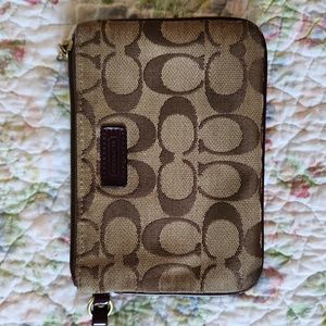 Coach wristlet